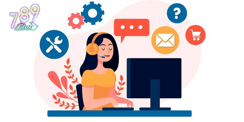 Liên hệ 789Club – Hướng dẫn người chơi nhận hỗ trợ nhanh! 1 Người chơi liên hệ 789Club để giải đáp thắc mắc