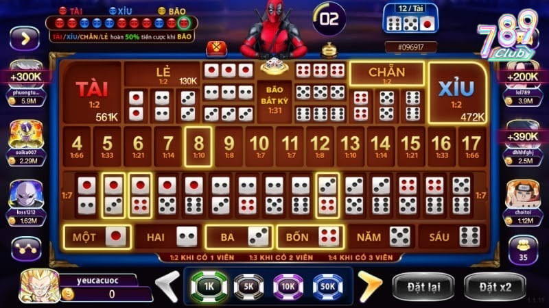 Hướng dẫn cược Sicbo 789club cho người mới bắt đầu 2 Sicbo 789club