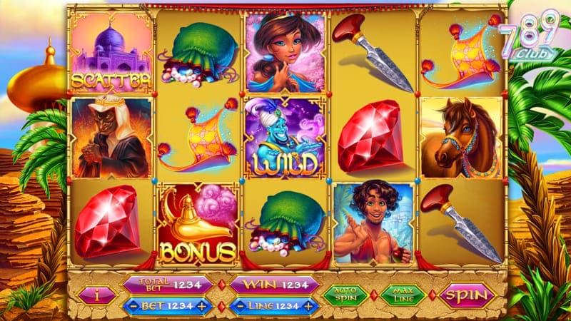 Bí quyết săn hũ cực đỉnh với Aladdin Slots tại 789club 4 Tham khảo các mẹo cược đỉnh cao từ người chơi lâu năm